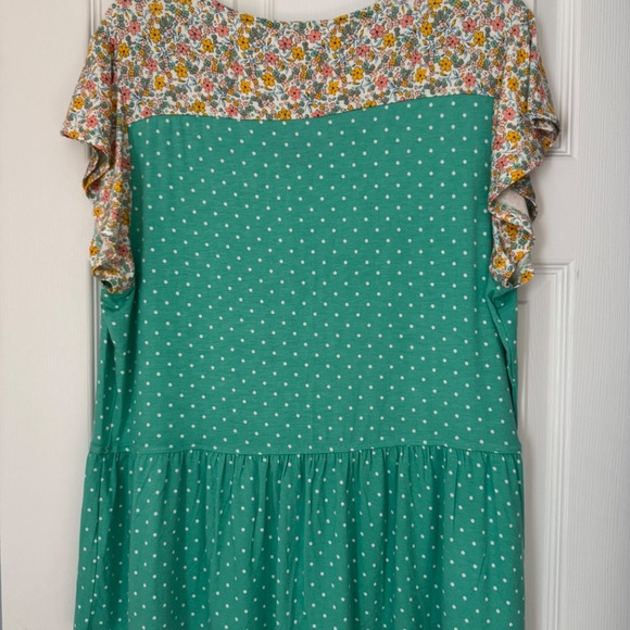 NWT Matilda Jane Green Polka Dot Top - Size Large - Picture 4 of 6